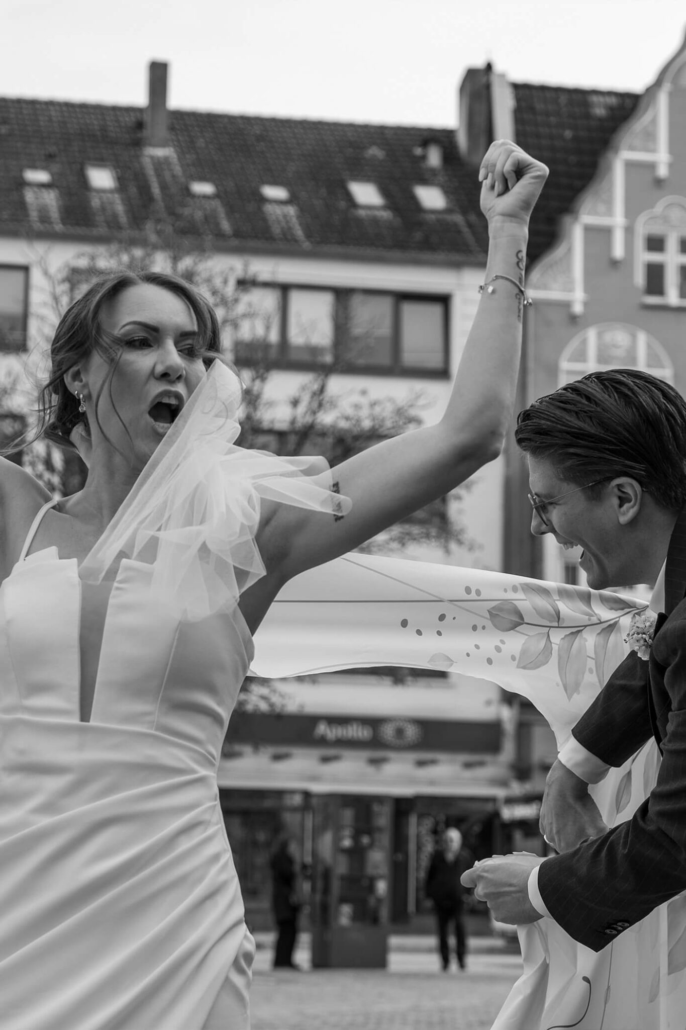 Hochzeitsfoto von Hochzeitspaar